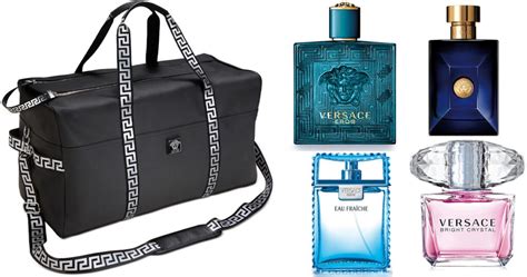 free versace bag with perfume.